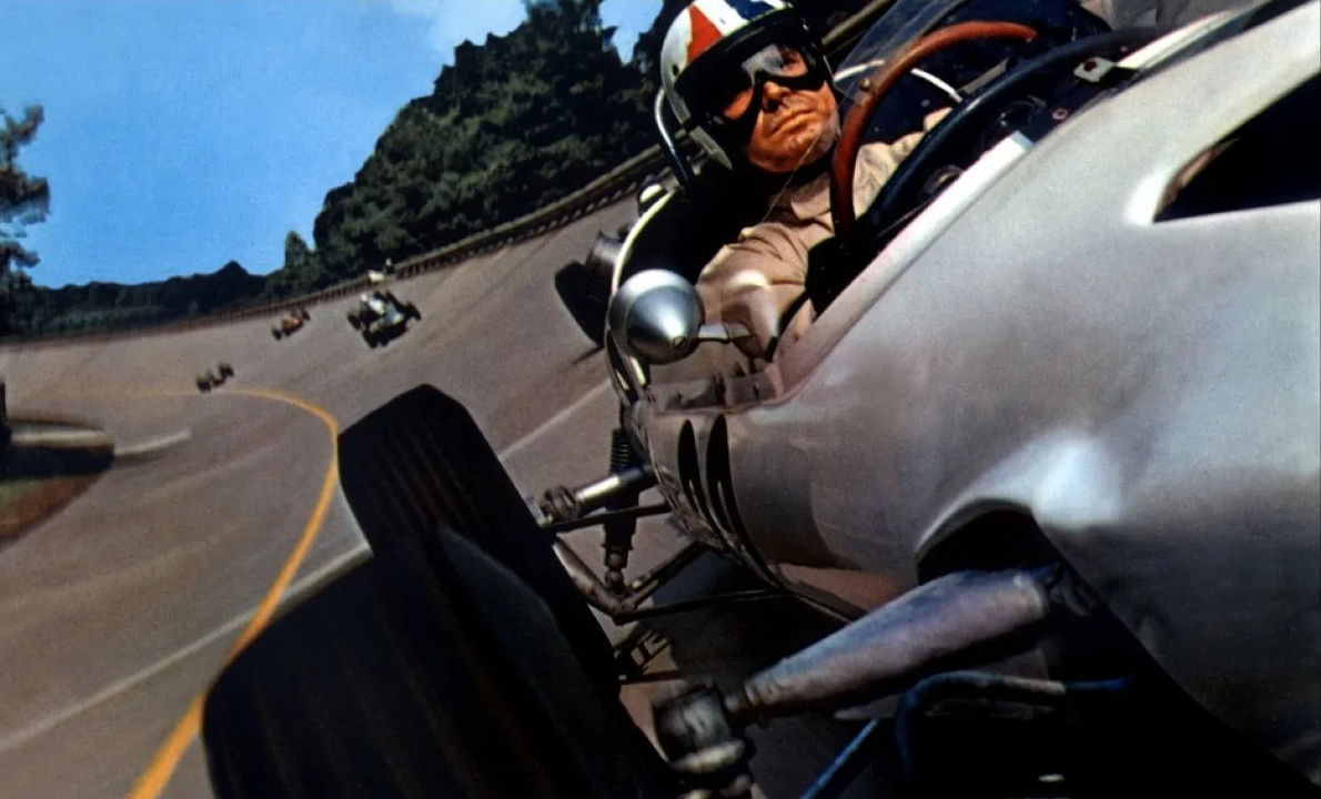 Кадр из фильм «Гран При» (Grand Prix) Топ-15 лучших фильмов про гонки