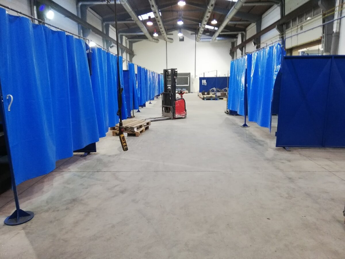 Сварочный цех завода Nordic Steel в Чехии.