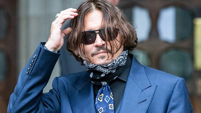 Американский актер Джонни Депп