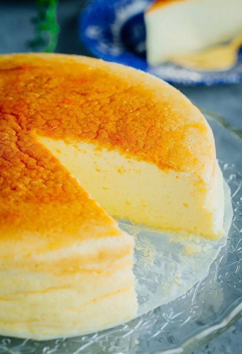 Японский хлопковый чизкейк 