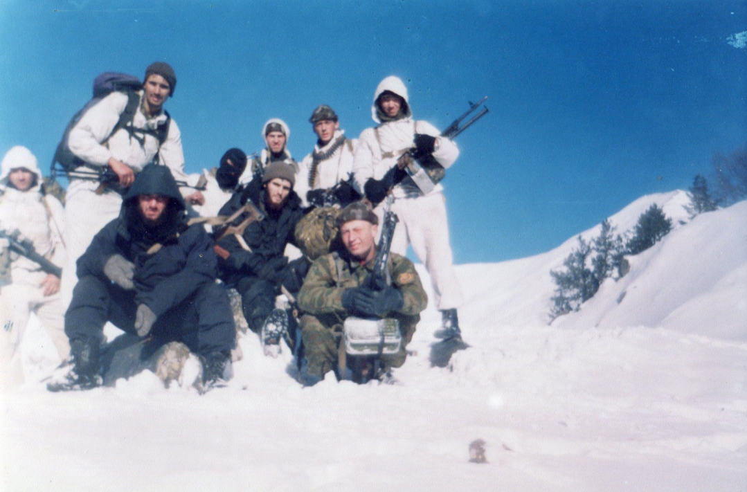 Перевал Жирбак. Фото 31 декабря 2003 г.