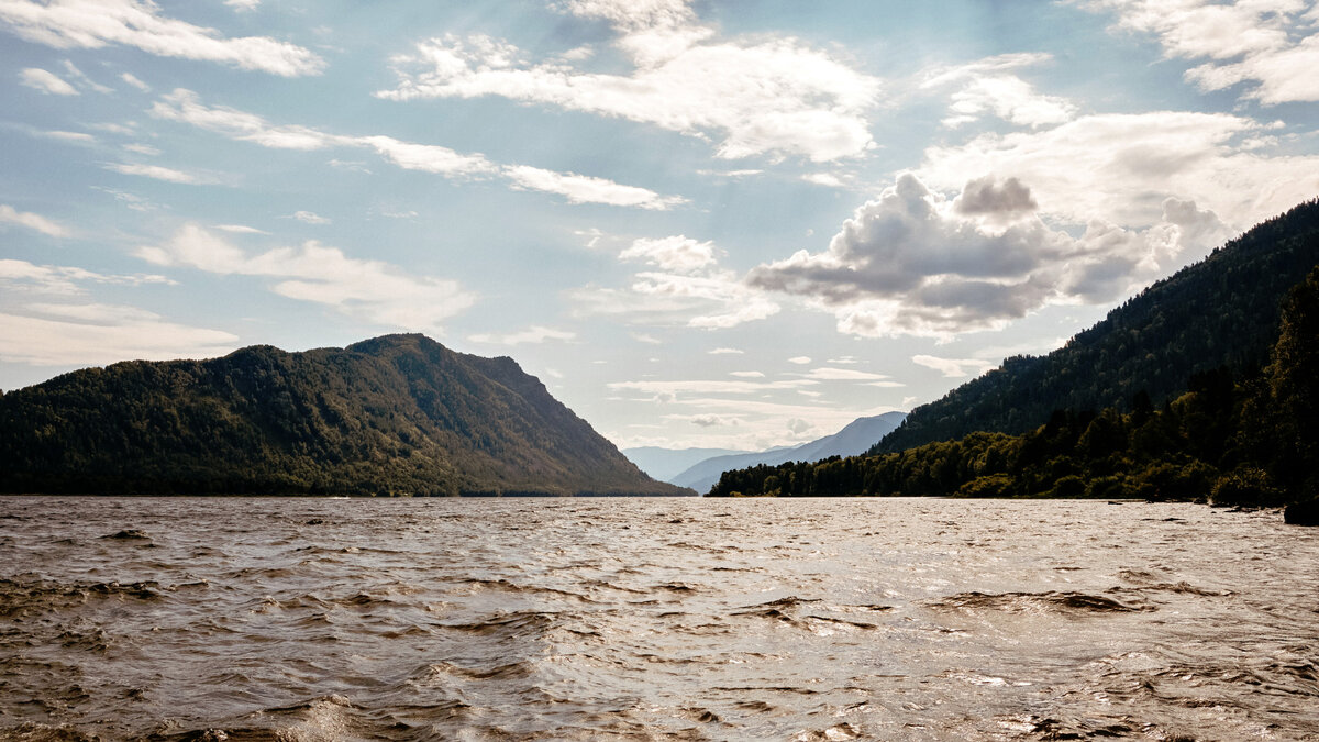 Пейзаж Телецкого озера