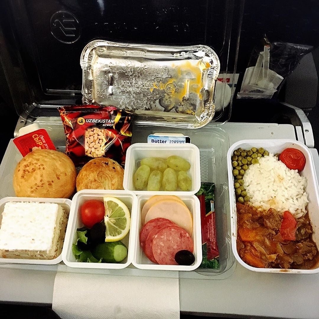Ethiopian Airlines питание на борту