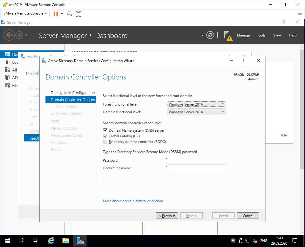 Установка контроллера домена на Windows Server 2019 | Лаборатория сисадмина  | Дзен