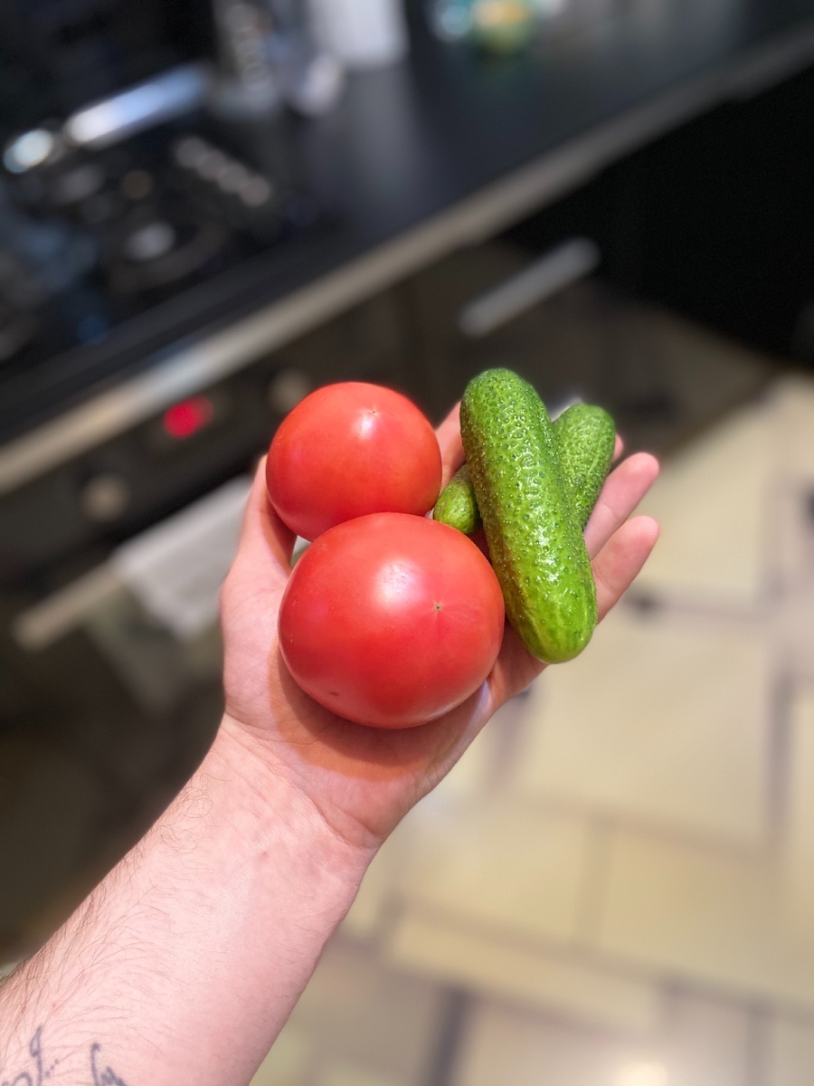 Личный огородик, в глубинке!)