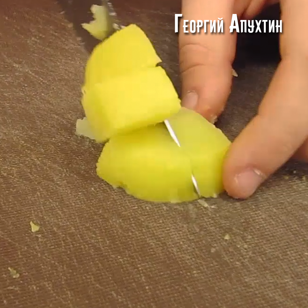 Картофельный немецкий салат. Пошаговый рецепт с фото.
