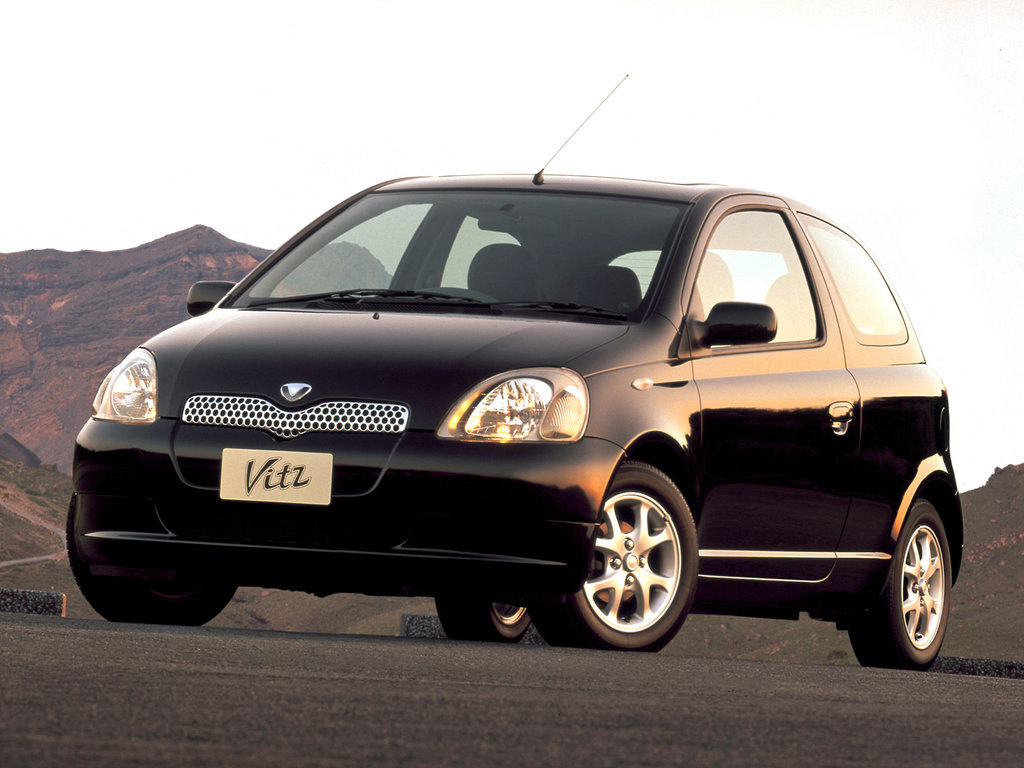 Toyota Vitz 1999, хэтчбек 3 дв., 1 поколение, XP10 (01.1999 - 11.2001