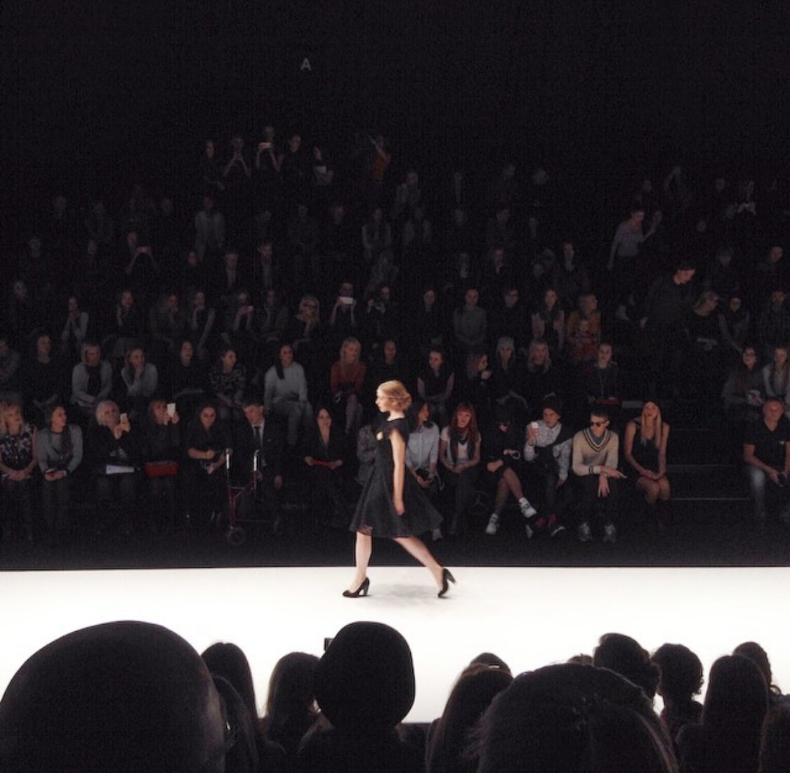 Автор на неделе моды в объективах друзей