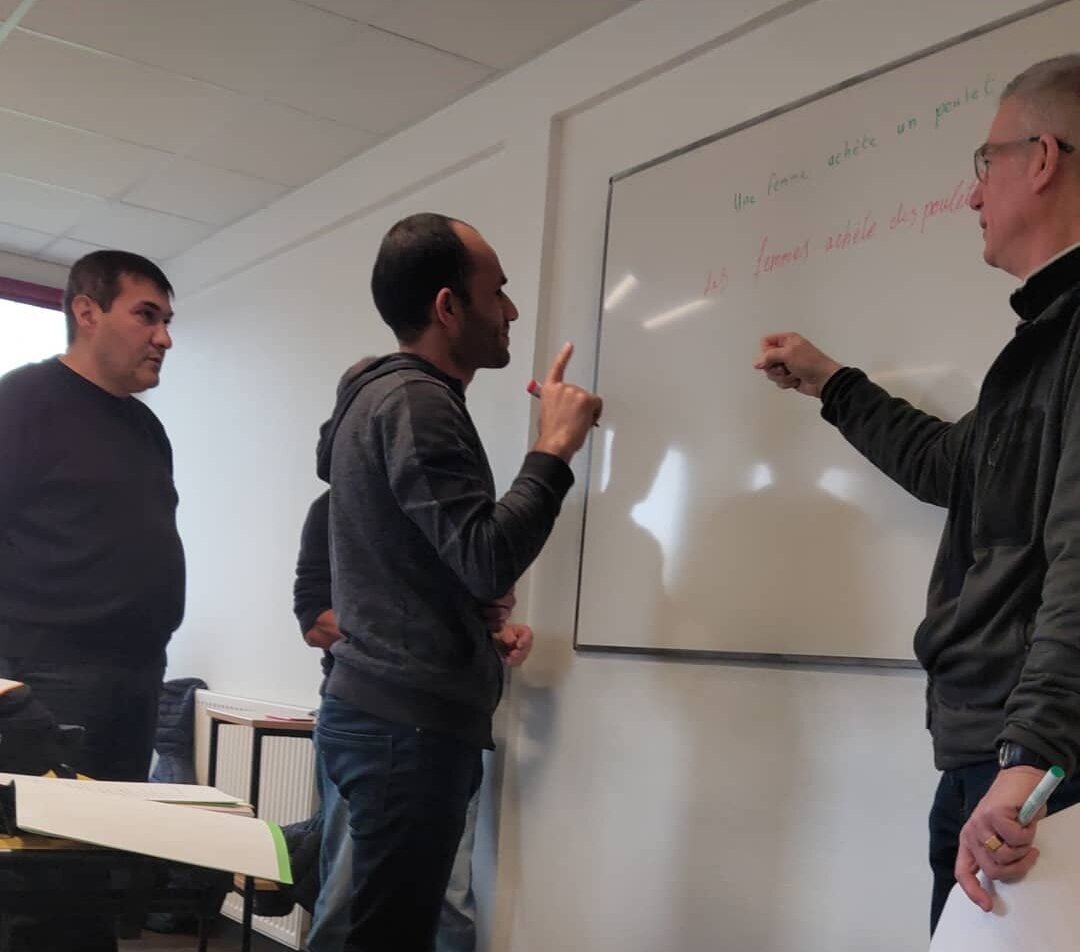 Фото с наших курсов французского