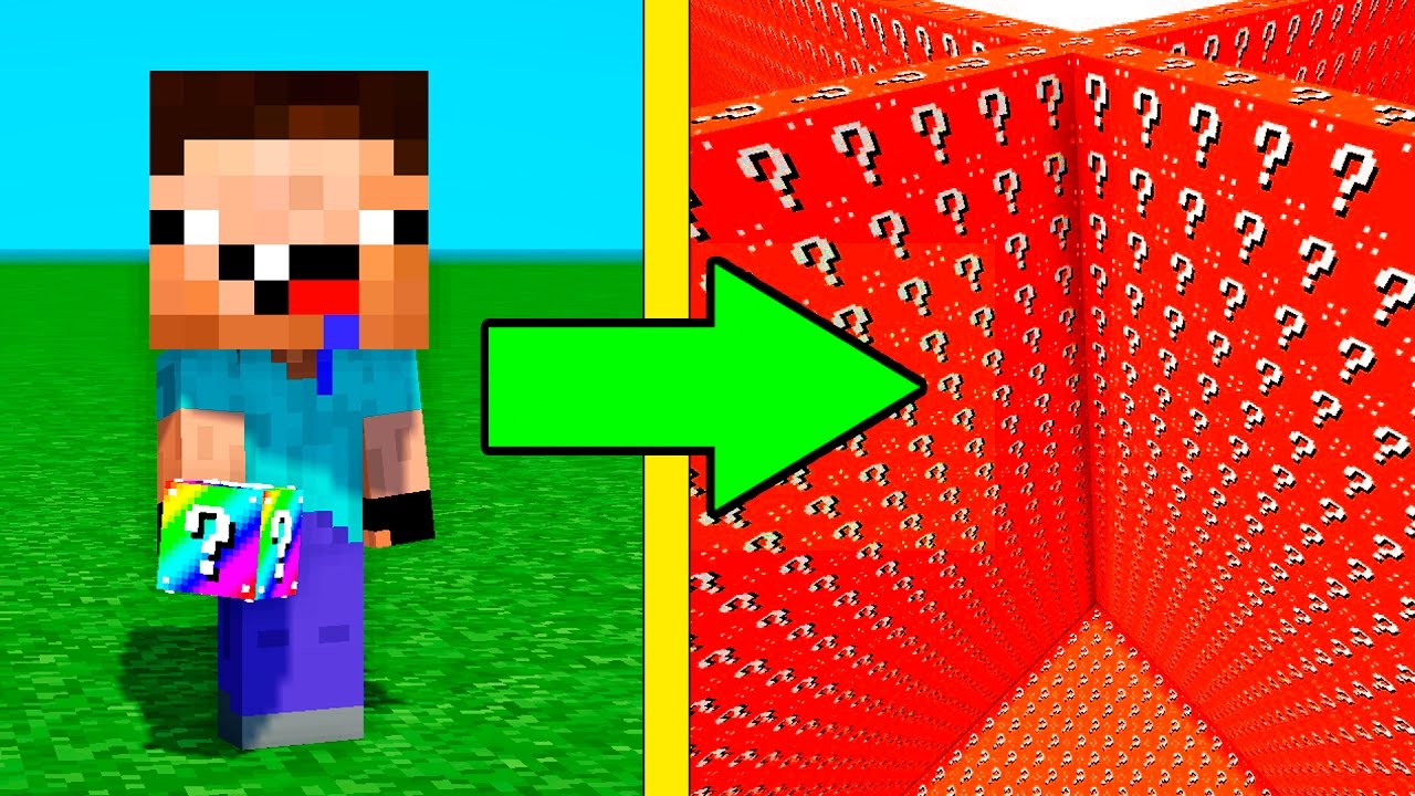 Нуб Против Лаки Блоков в Майнкрафт 2 ! Мультик Майнкрафт Minecraft