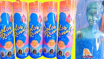 НОВЫЕ СЮРПРИЗ КУКЛЫ COLOR REVEAL Barbie Dolls Series 3 МЕТАЛЛИЧЕСКИЕ! ВОЛОСЫ Барби Меняют Цвет!