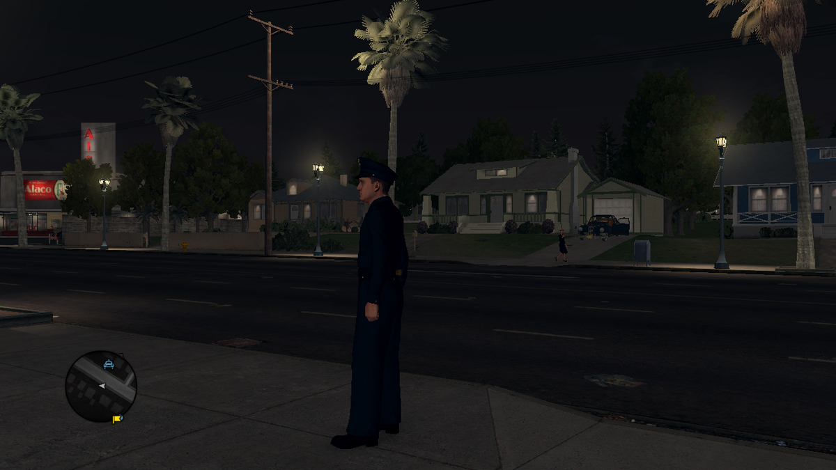 Дом Коула Фелпса №1. Общий вид. Сансет бульвар.