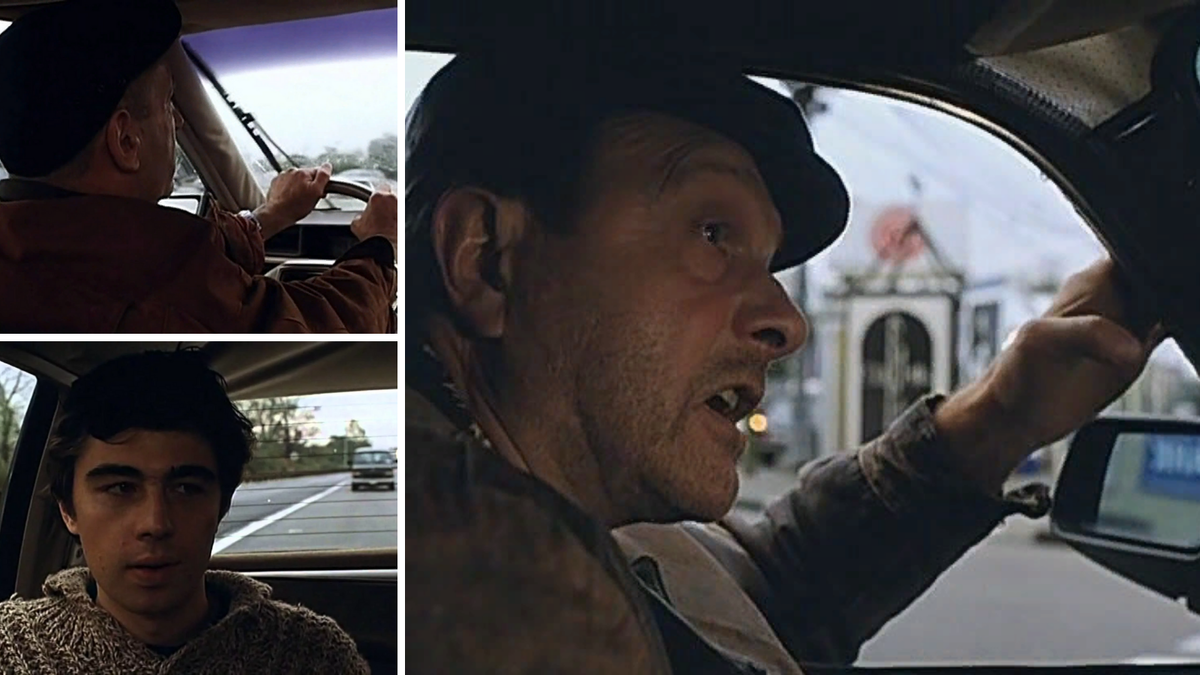 "Брат 2", сцена с таксистом