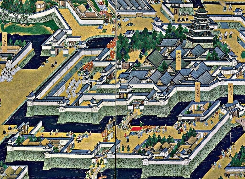 Tokugawa Ieyasu entered Edo Castle on this day, August 30, 1590.