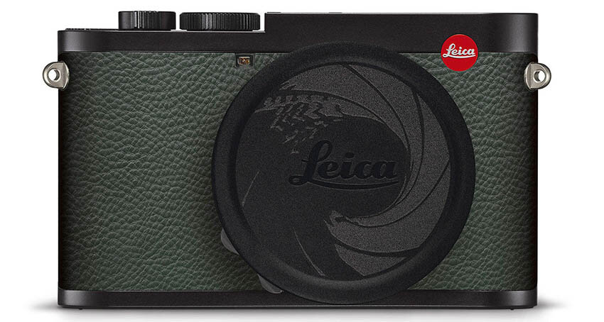 Крышка объектива в стилистике заставки "Бондианы"