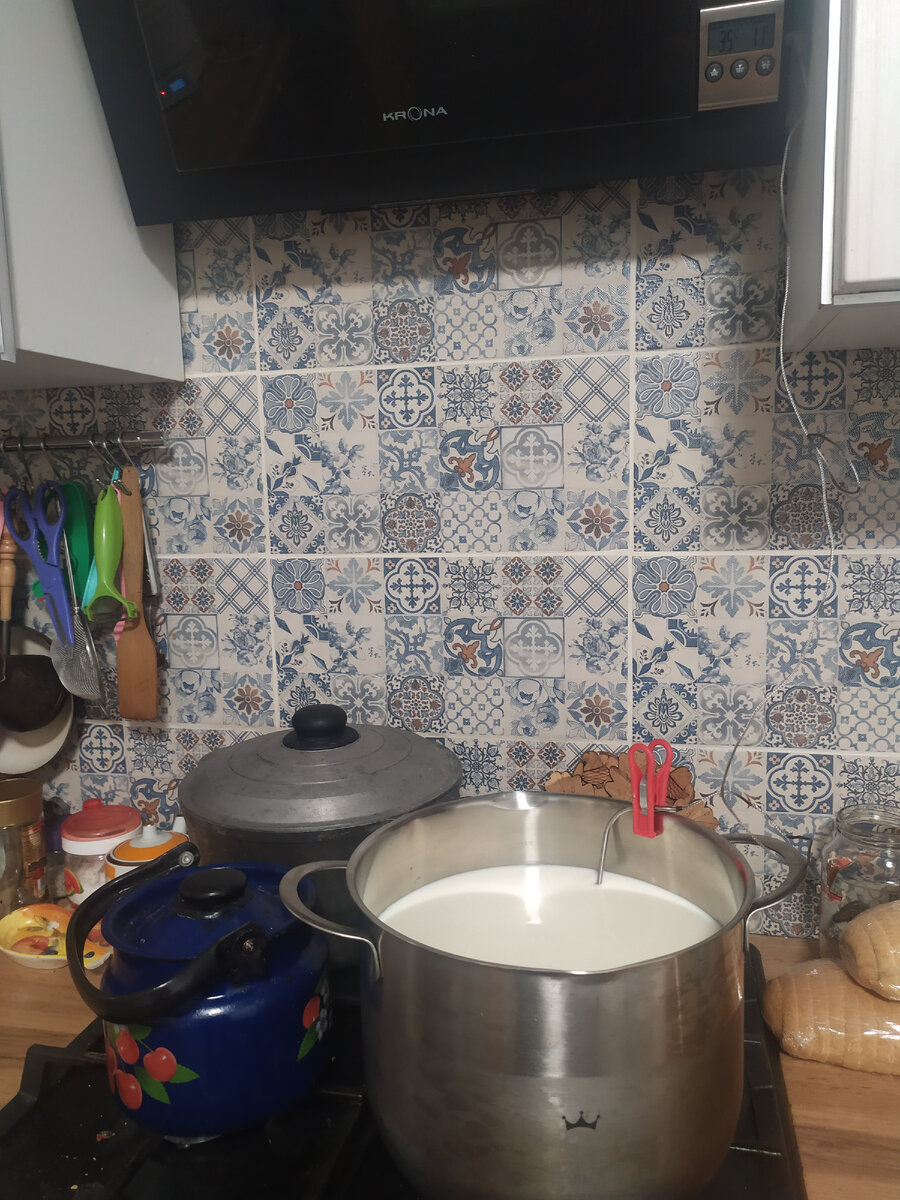 греется молоко