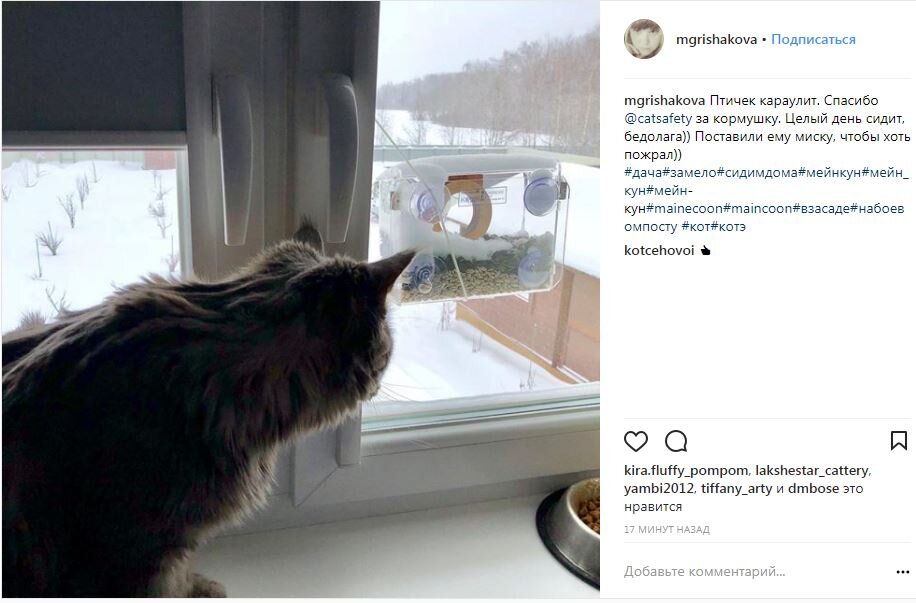 Отзыв нашего клиента в Instagram 