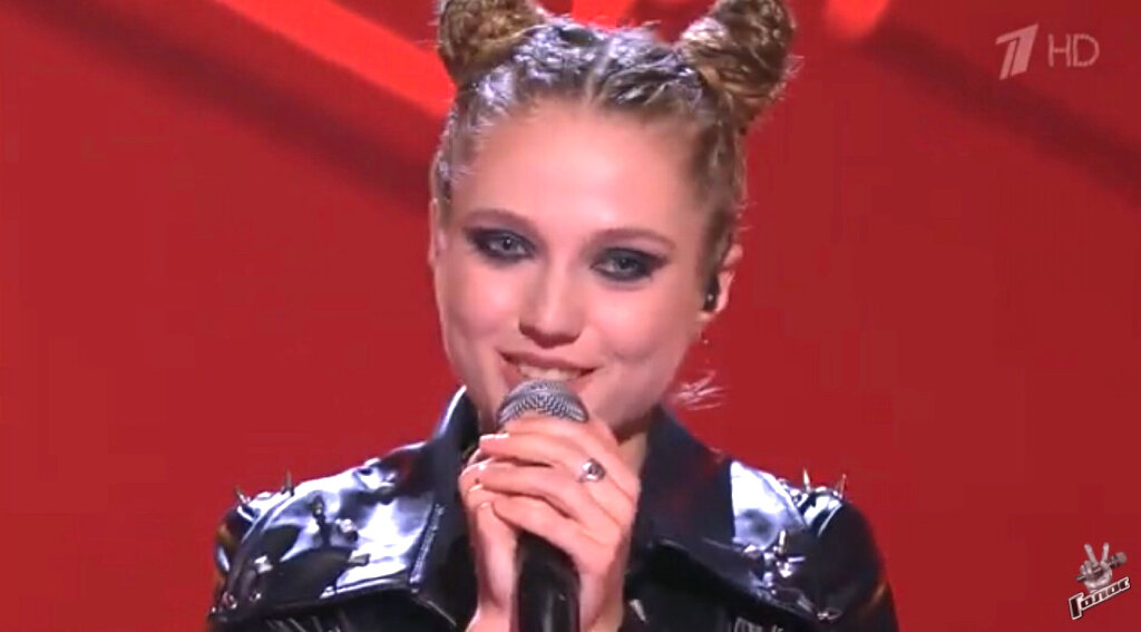 Скрин сделан автором из ролика шоу Голос 