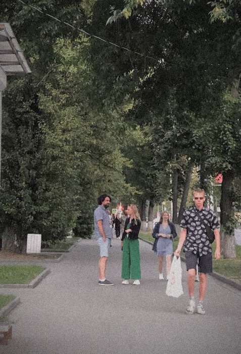 Процесс беседы.