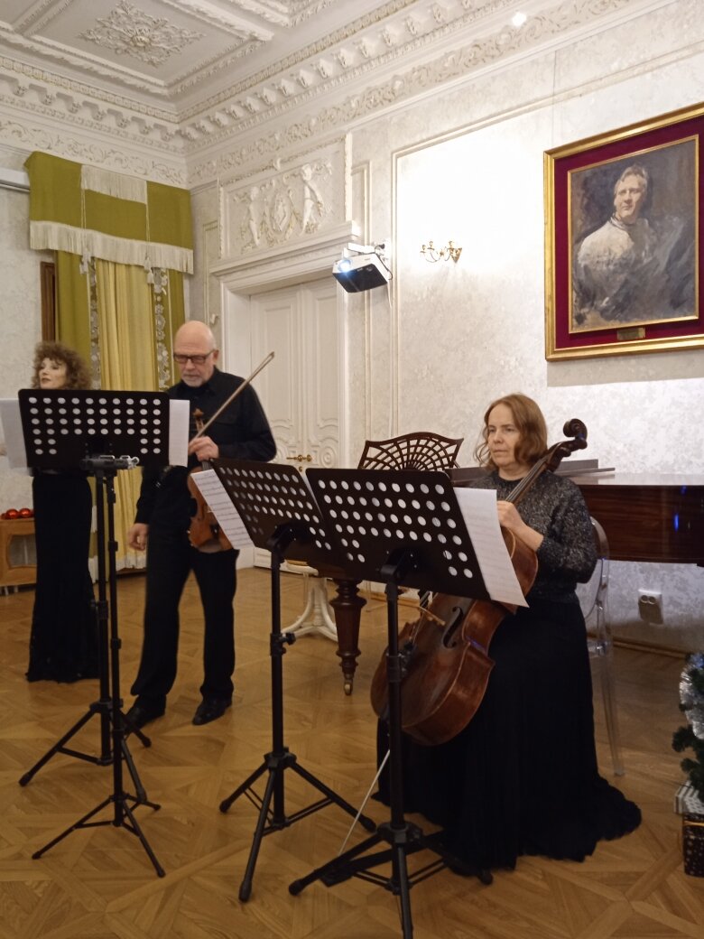 Участники концерта фестиваля камерной музыки "Зимний путь"
