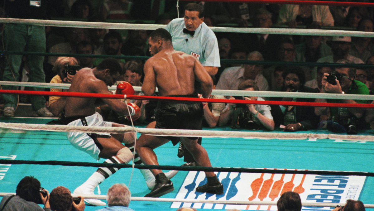 Майк Тайсон против Майкла Спинкса