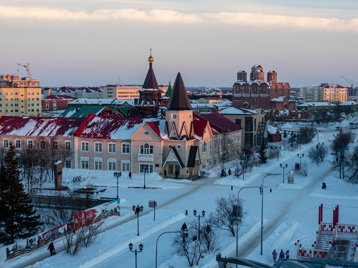 Нарьян-Мар, центр города 