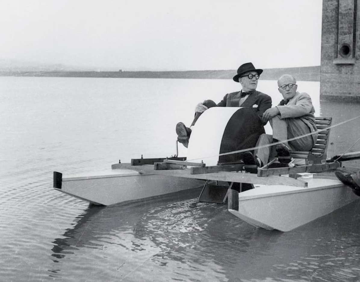 Pierre Jeanneret и Le Corbusier