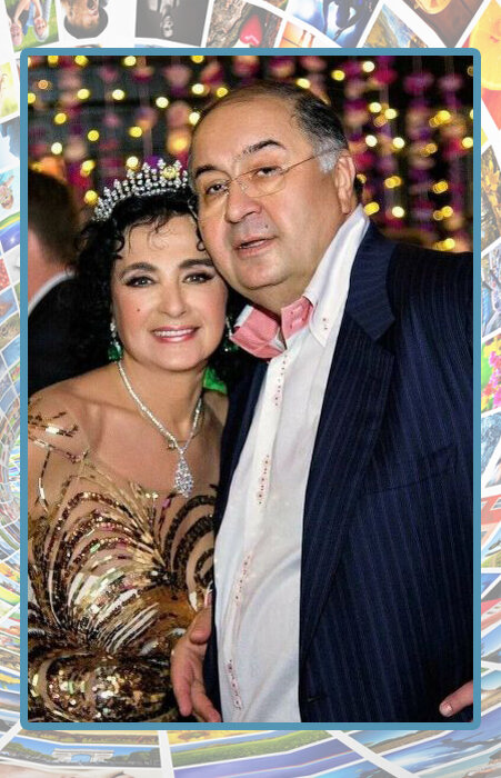 Алишер Усманов и Ирина Винер.