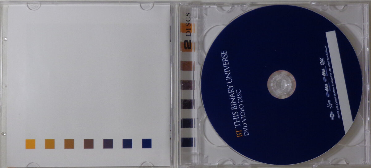 BT "This Binary Universe" CD + DVD DTS 5.1 - disc