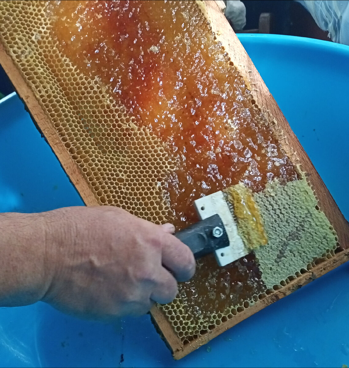 Распечатывание рамки.