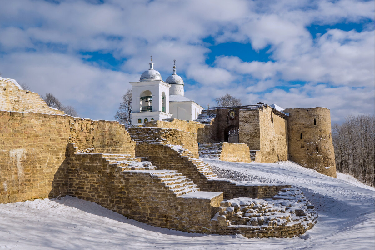 Псков Пушкинские горы Изборск Печоры