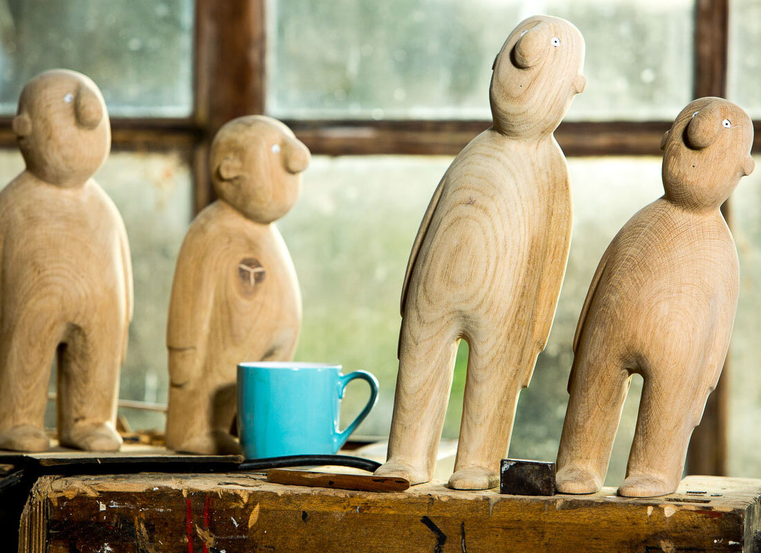 Простые, но такие выразительные скульптуры иллюстратора Йонаса Кётца