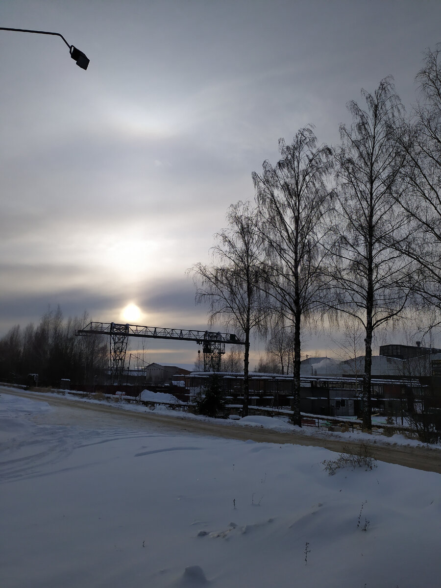 Городское солнце.