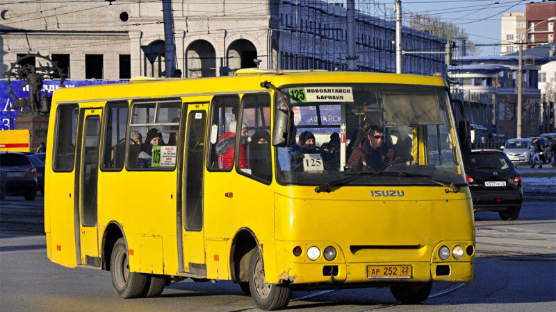     Автобус №125 в Барнауле Fotobus.msk.ru/