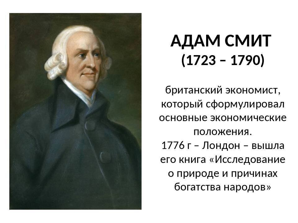 Адам Смит (1723-1790). А. Смит (1723-1790). Английский ученый адам Смит. Философ адам Смит(1723 - 1790 гг.).