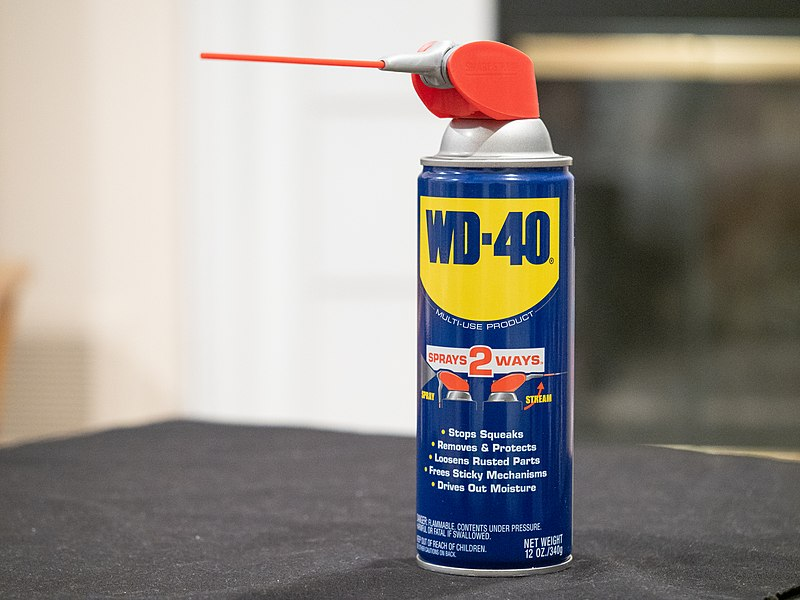 Wd 40 замок