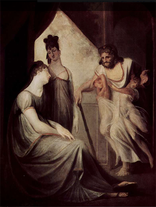  Иоганн Генрих Фюсли. Фетида у Гефеста, 1803