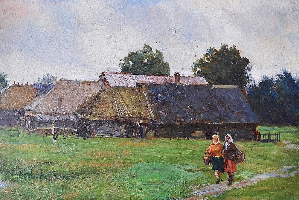 Евгений Сорокин. За грибами.