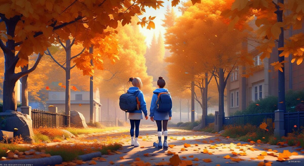 Первое сентября.