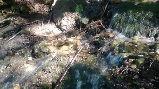 Радужный водопад в подмосковье и экспозиция фигур из покрышек в деревне Нара