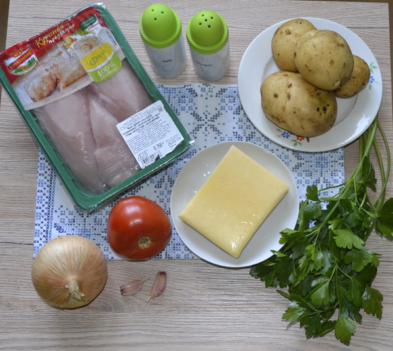 Рецепт с фирменной курочкой ЕРМОЛИНО