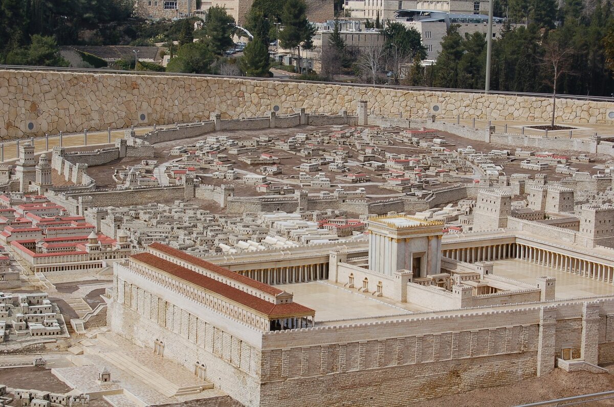 Макет древнего Иерусалима (источник: ph4.ru)