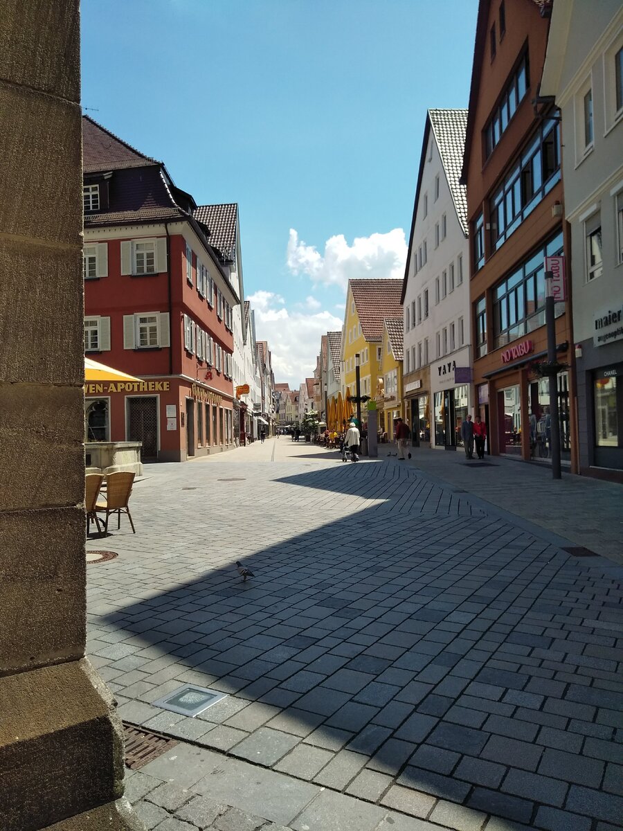 Одна из центральных улочек Ройтленгена