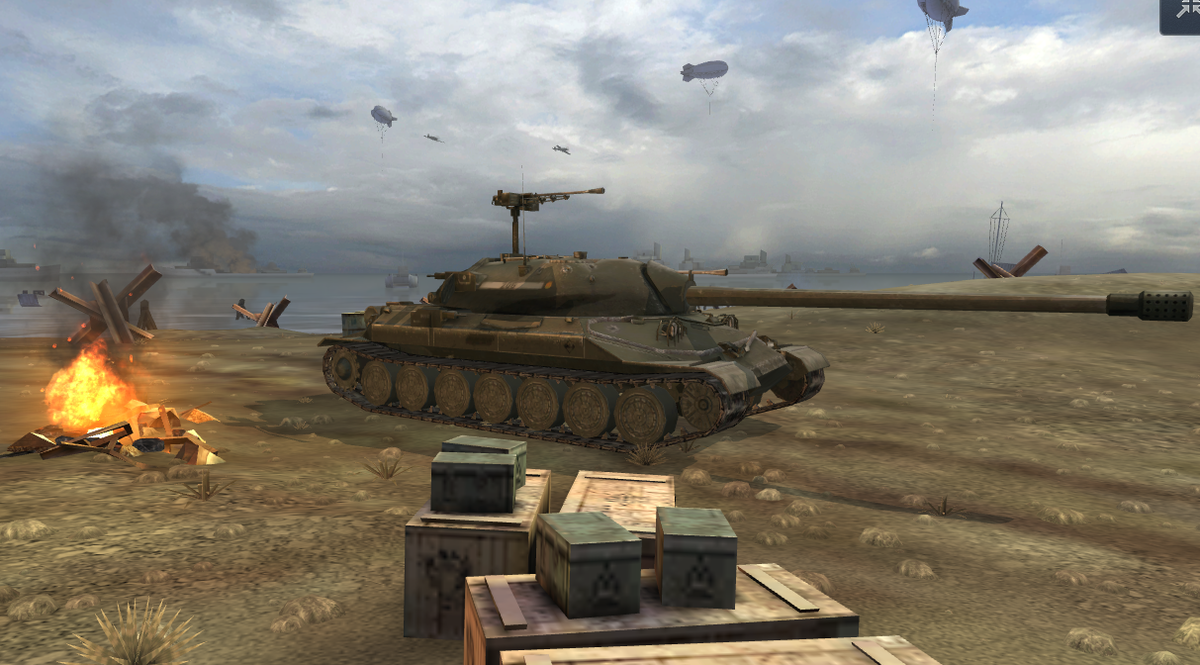 ИС-7 / Тяжелый танк Х уровня / Техника СССР /  Скриншот из игры