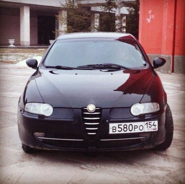 Фирменный передок Альфы всегда привлекает к себе взгляды