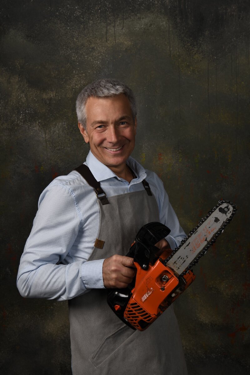 Бензопила - мой основной инструмент для заготовок