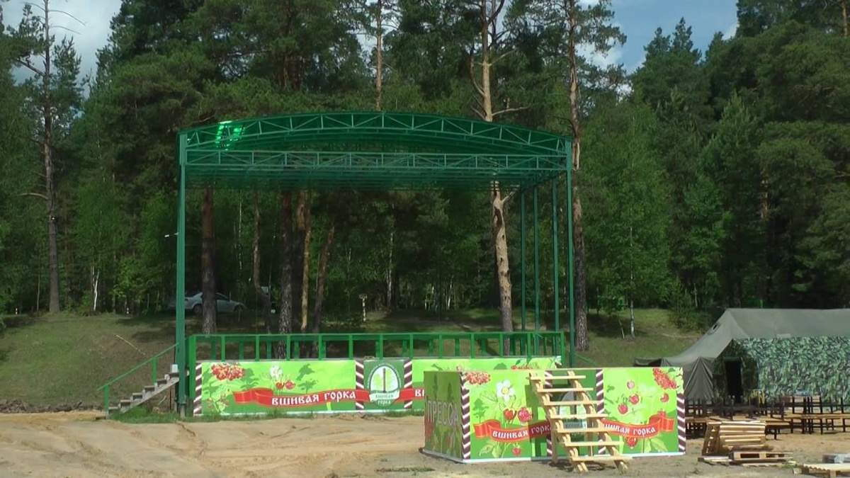 Сцена проведения фестивалей