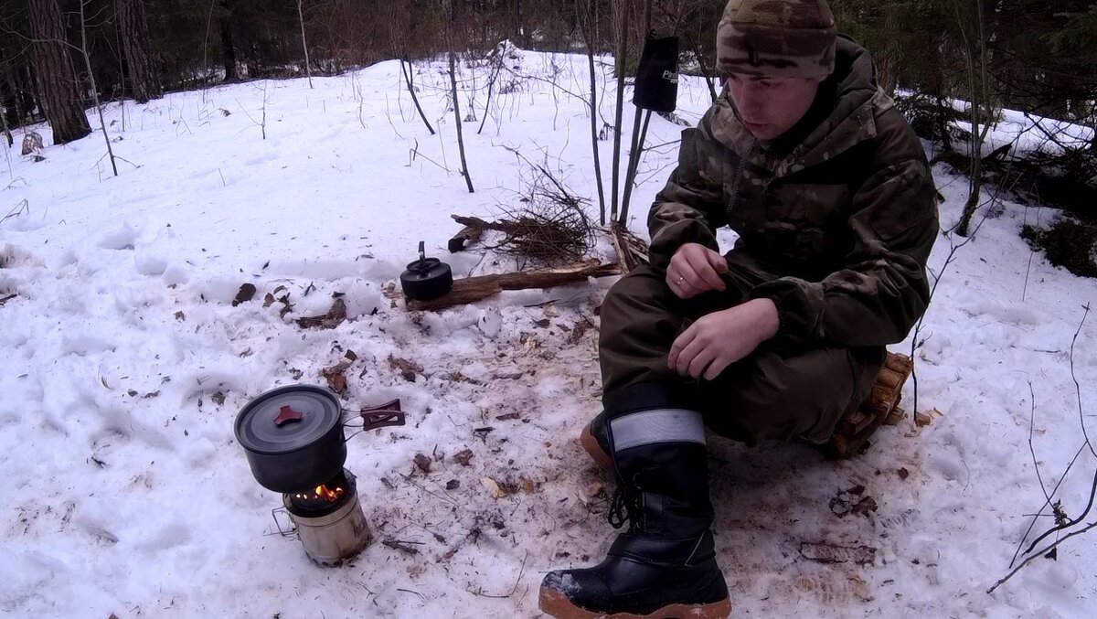 Русский bushcraft \ Я в лесу, семья дома — жду гостей