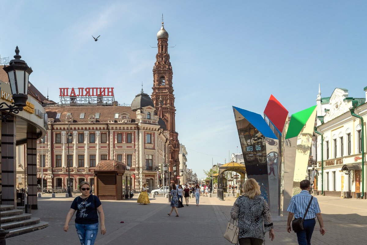 Свой Арбат должен быть в каждом городе. Улица Баумана в Казани - образец  для подражания | lorrichek | Дзен