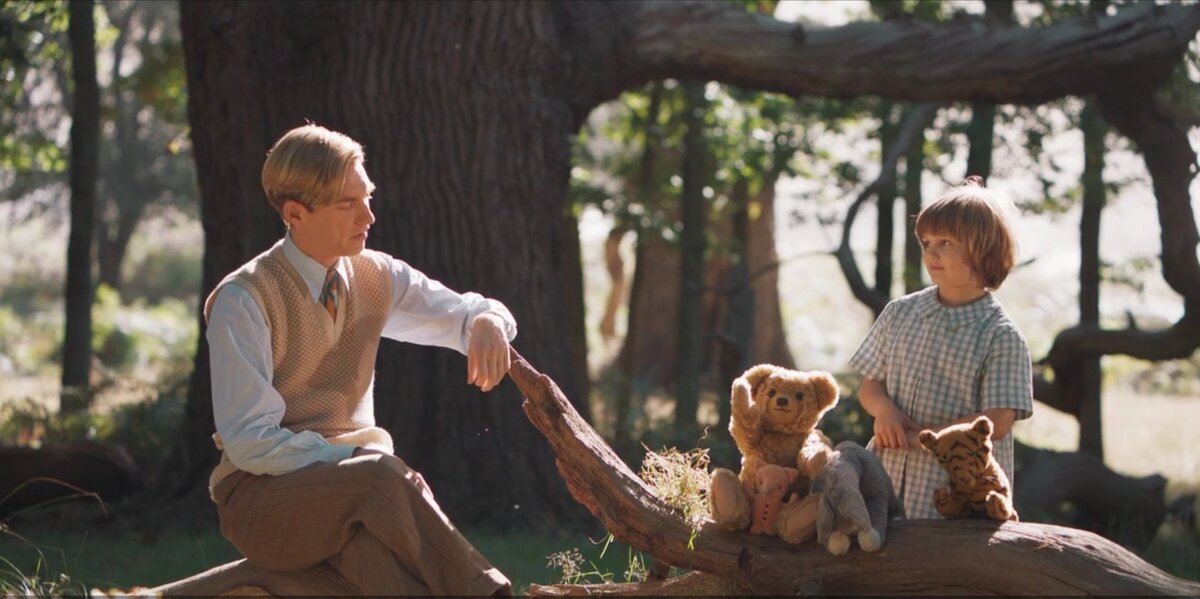 Кадр из фильма "Прощай, Кристофер Робин!" 